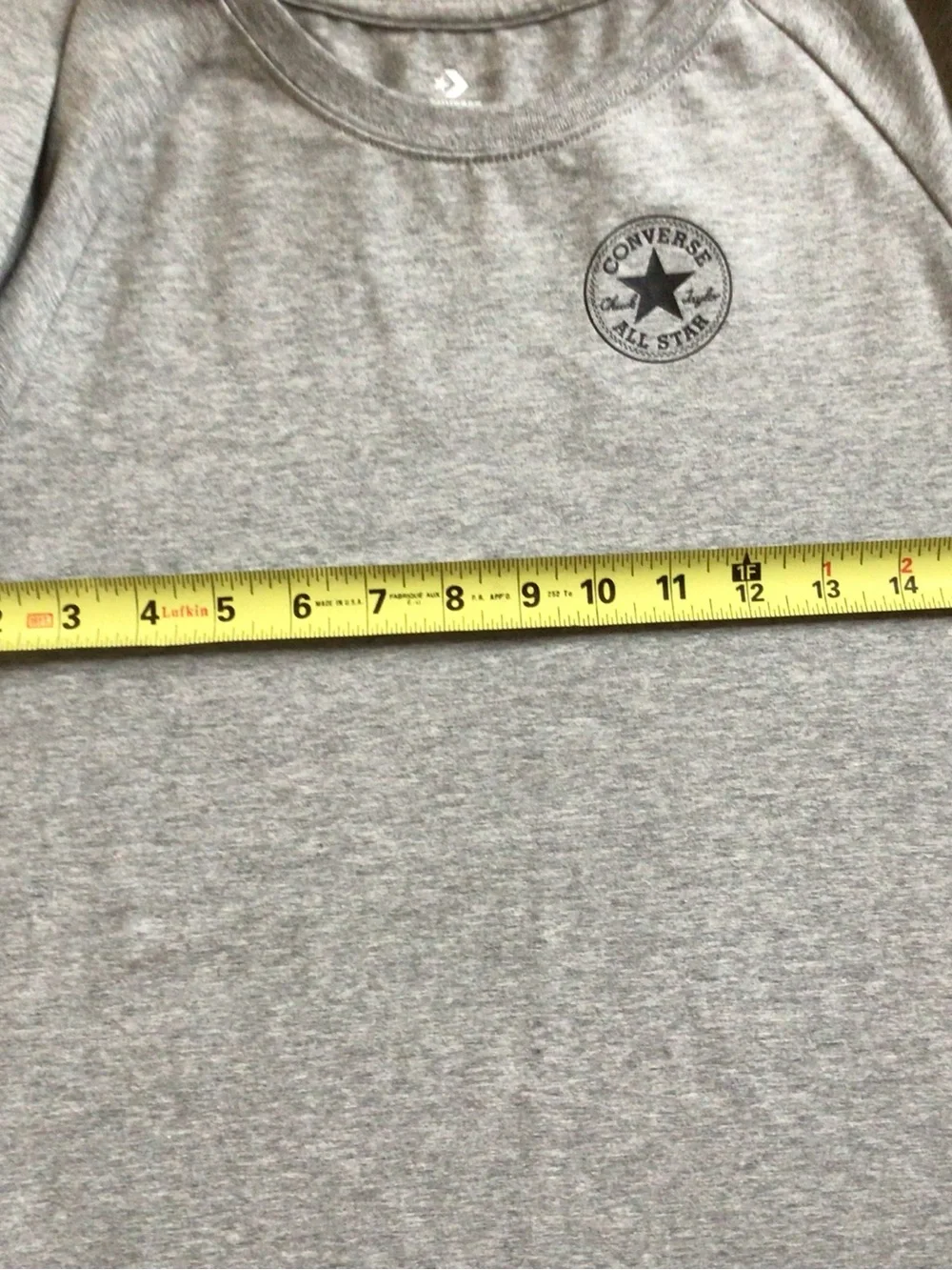 Converse NWT Girls Size XL Kids 13-15 Yrs Dark Gary Heather Tee Shirt Dress